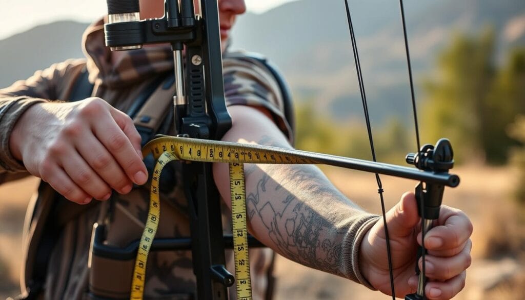 calculating draw length compound bow