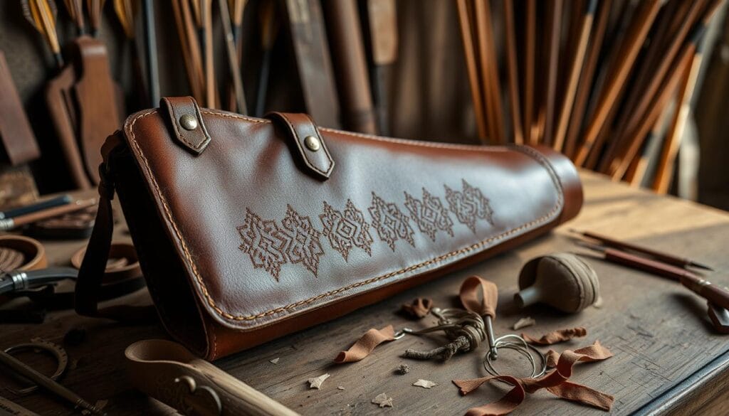 leather quiver