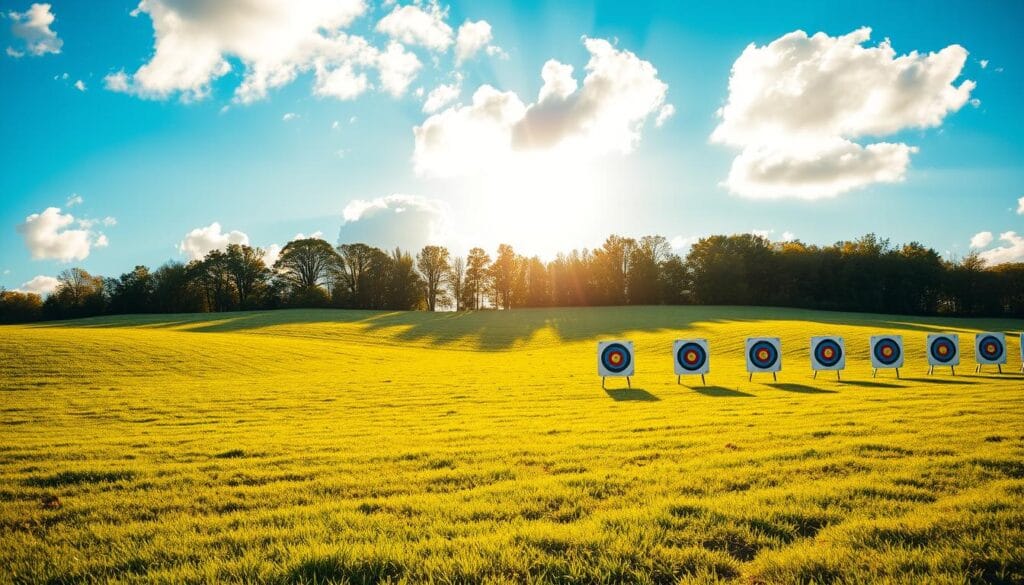 outdoor archery field