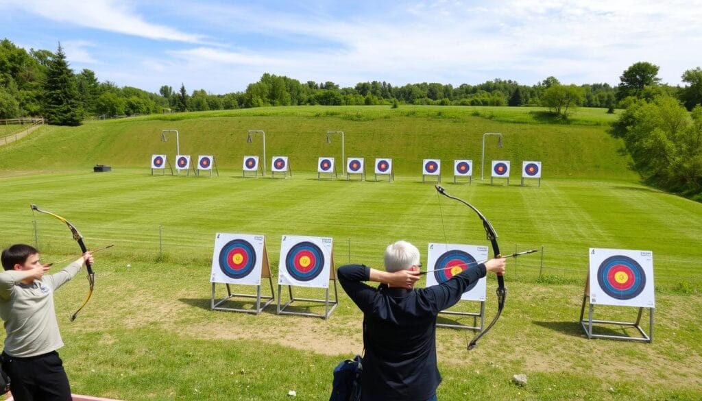 outdoor archery field