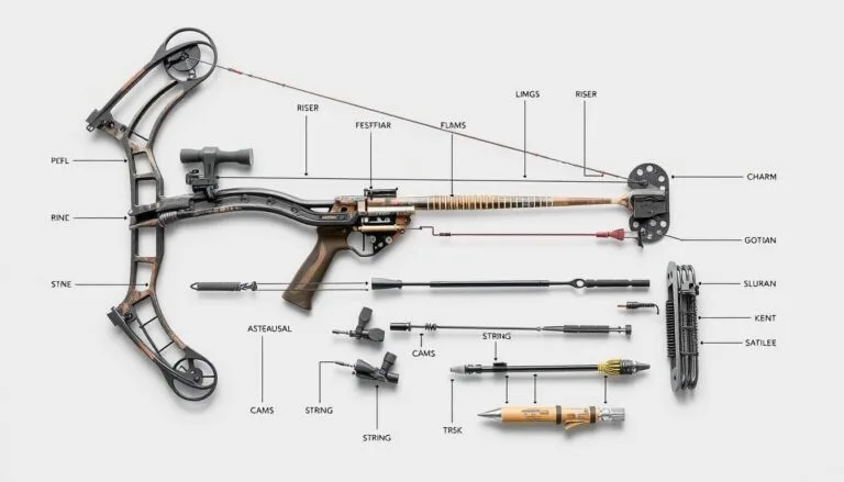 parts of a compound bow