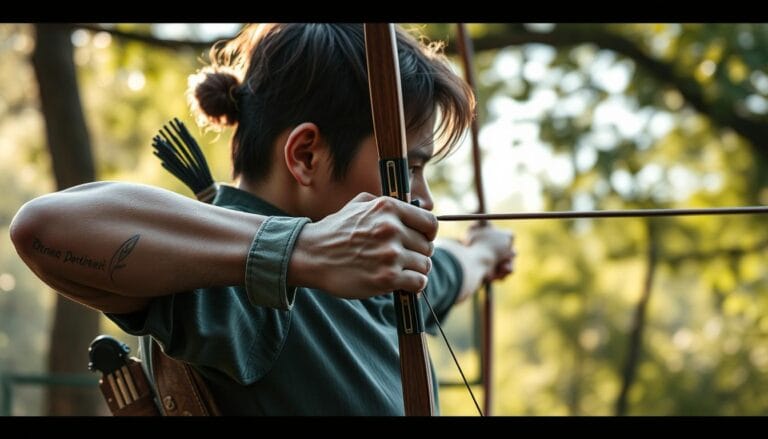 split finger grip archery