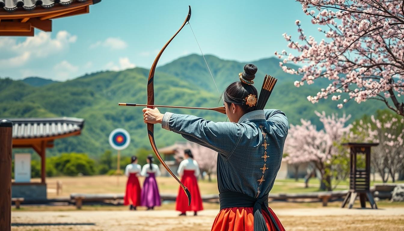 why is south korea so good at archery